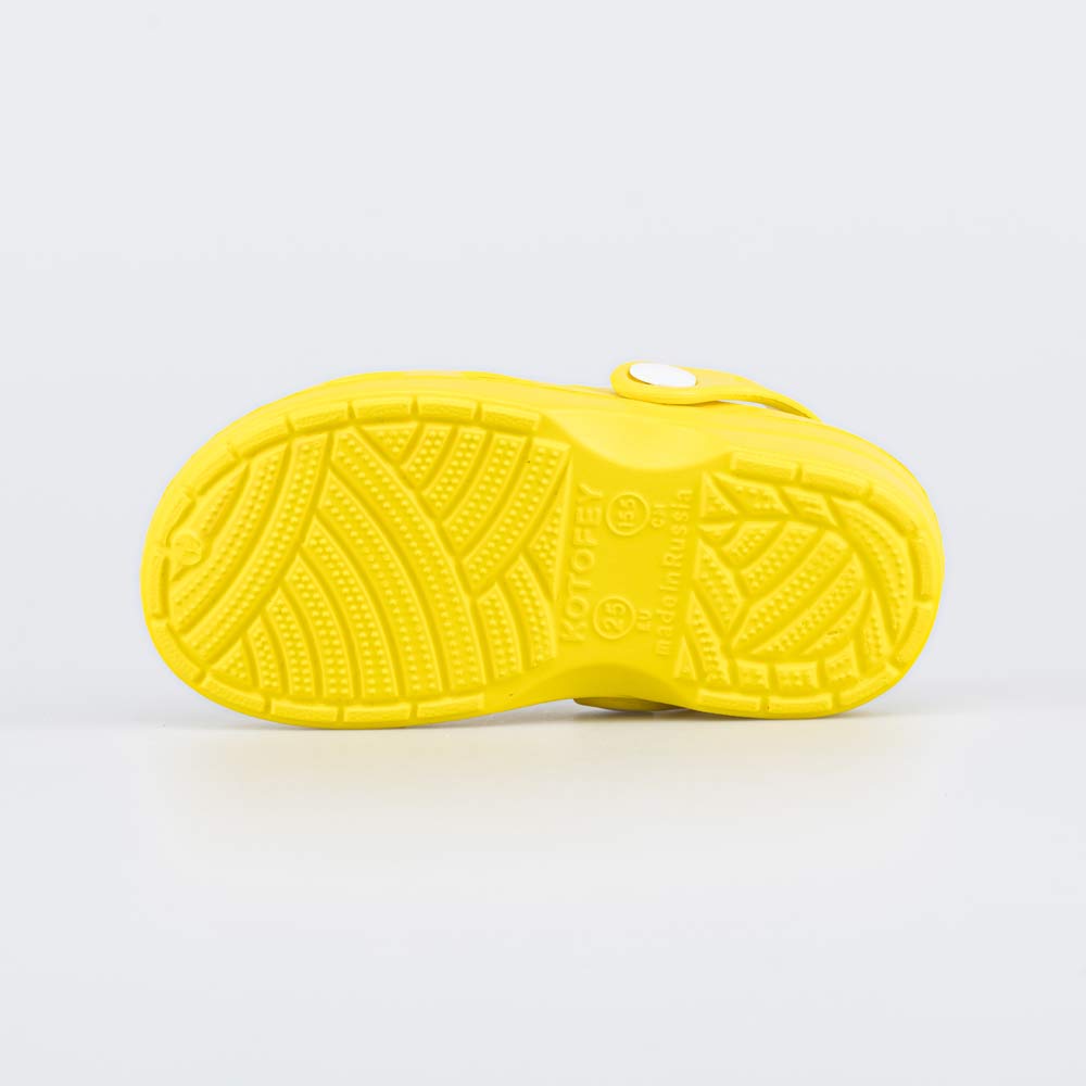 725065-05 Пляжные сабо из ЭВА желтые, все фото 3