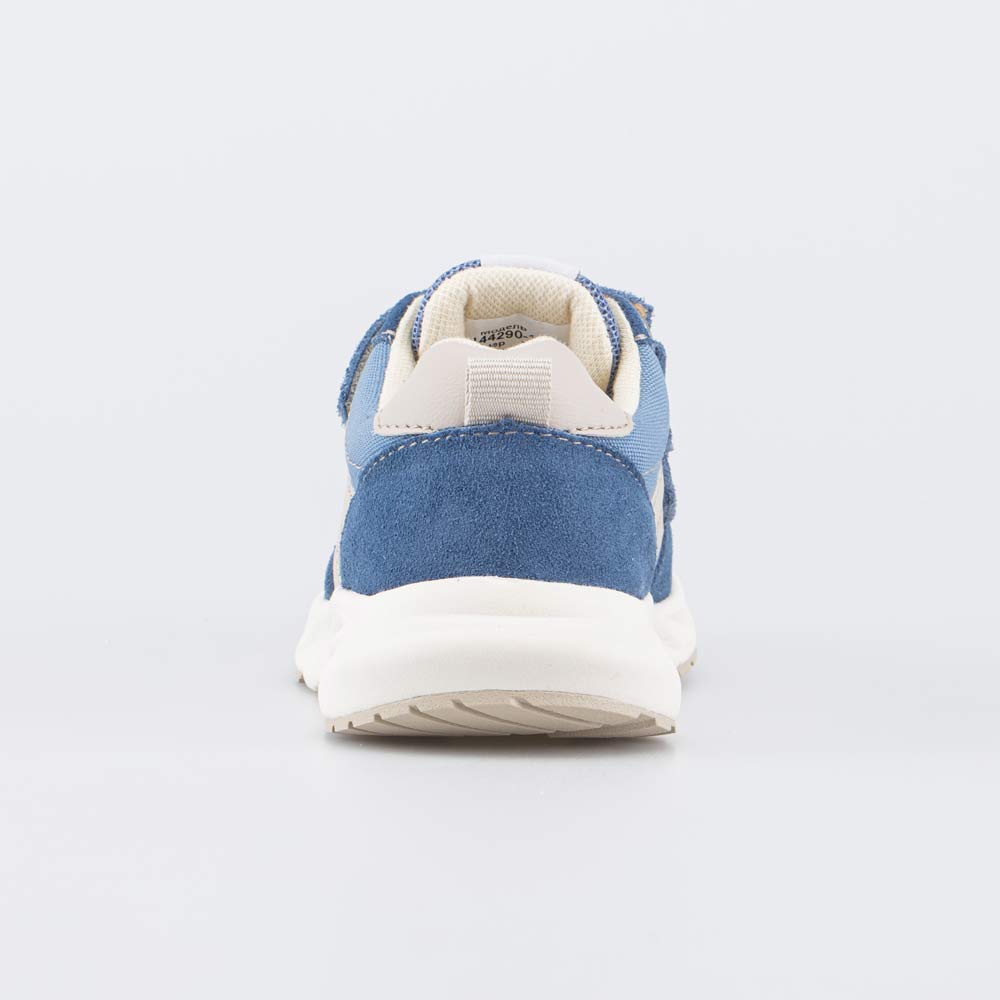 344547-12 Синие кроссовки на липучках , все фото 5