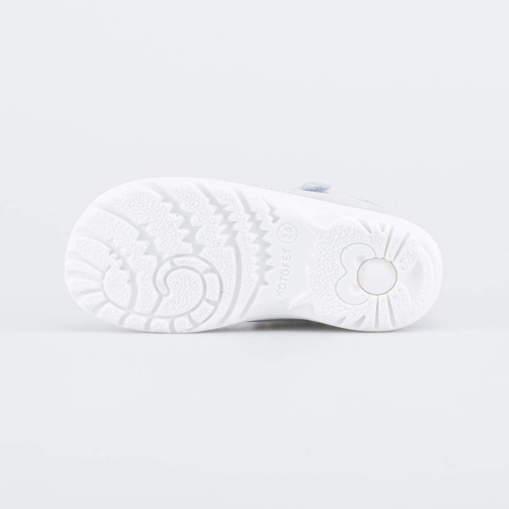 422089-21 Сандалии на липучках Серебро , все фото 3