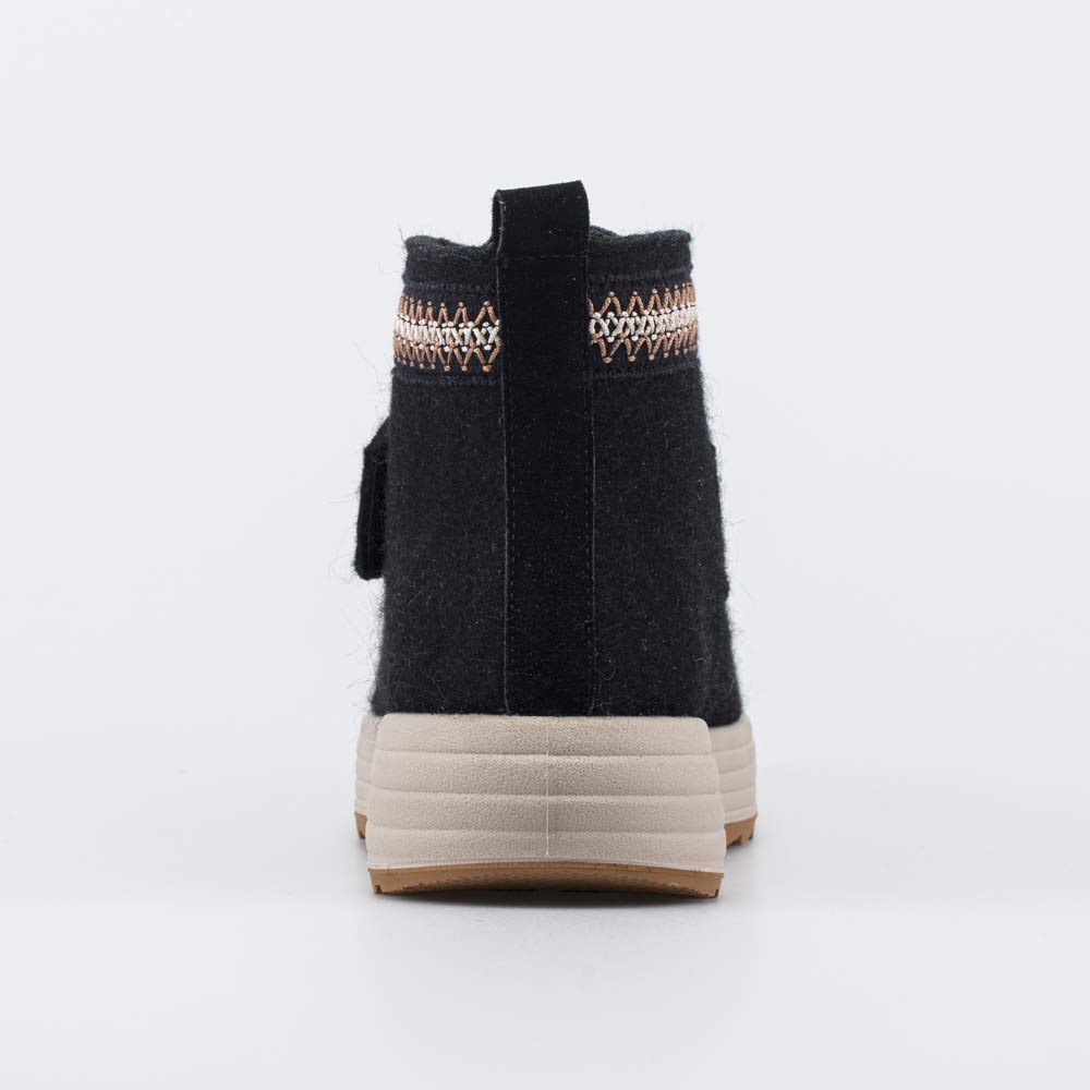 857016-42 Женские короткие валенки Арктик черный, все фото 5