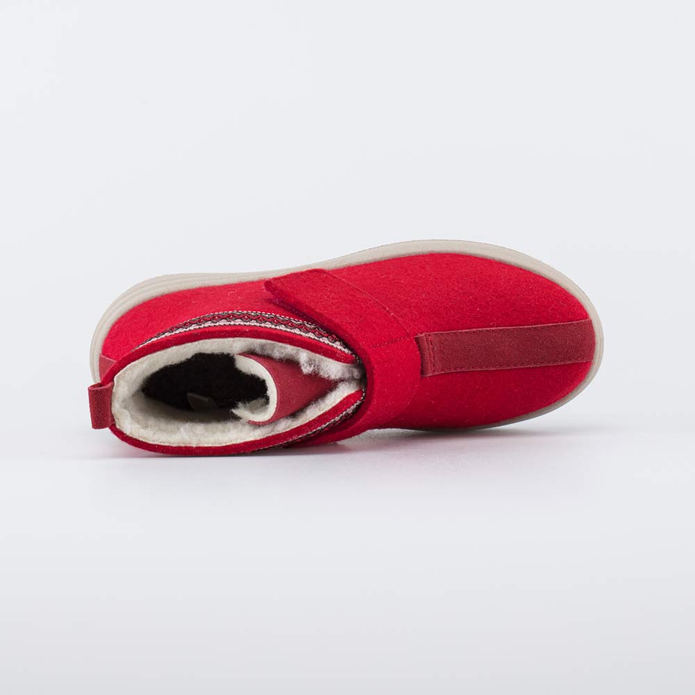 857016-43 Женские короткие валенки Арктик красный, все фото 4