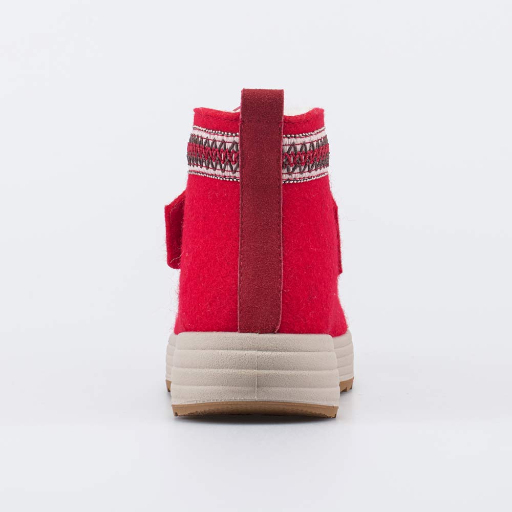857016-43 Женские короткие валенки Арктик красный, все фото 5