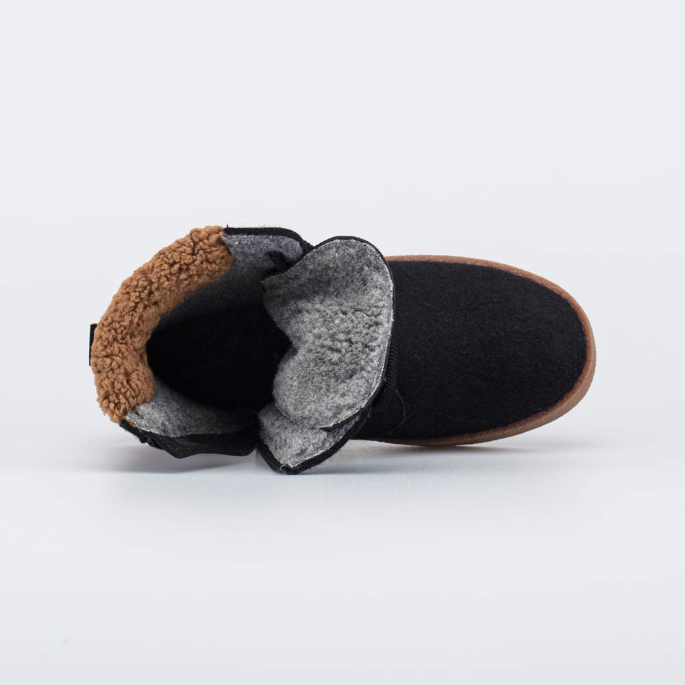 857017-43 Черные валенки-ботинки женские , все фото 4