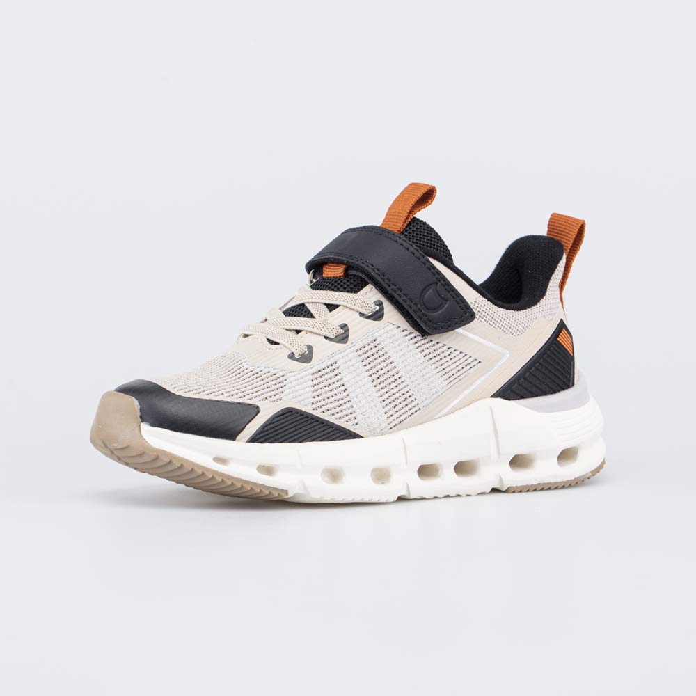 644541-12 Бежевые кроссовки с повышенной амортизацией, все фото 1