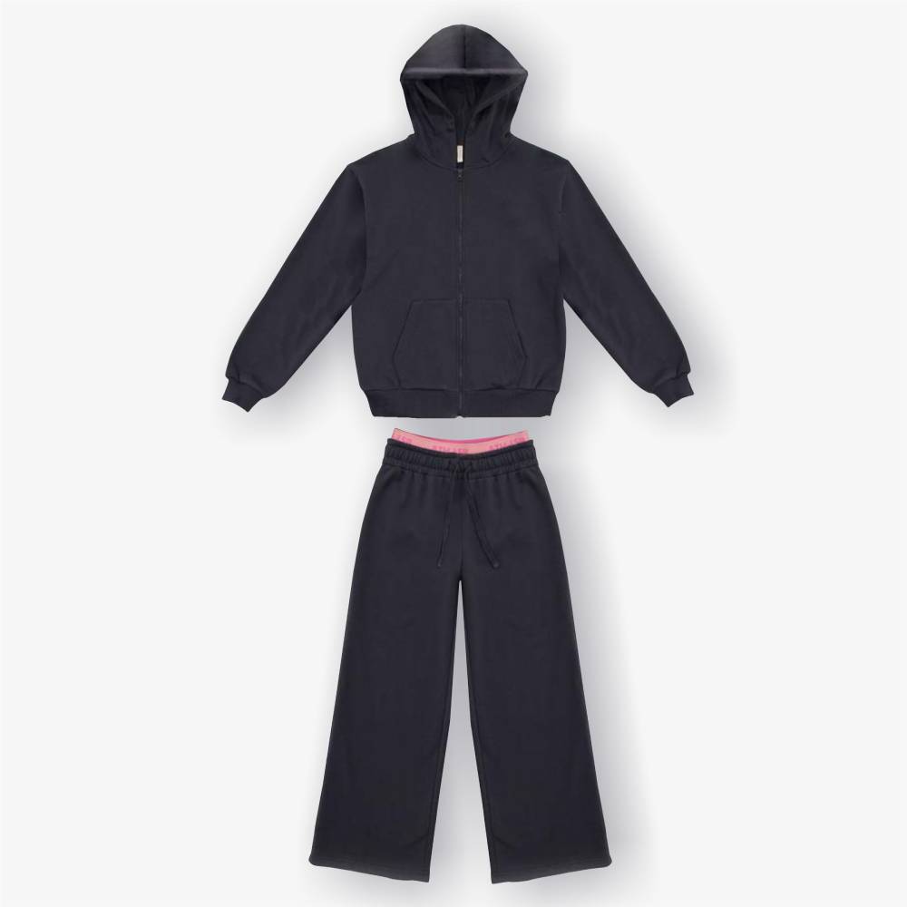 07864093-40 Костюм зип-худи + брюки темно-серый, все фото 1