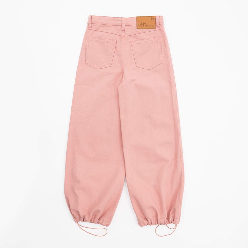 07873025-40 Брюки-карго для девочки розовый, все фото 2