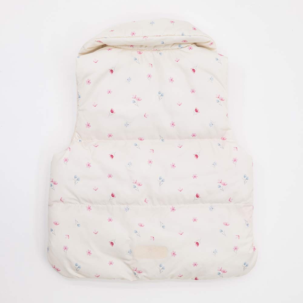 07885005-40 Бежевая жилетка с цветочным принтом, все фото 2