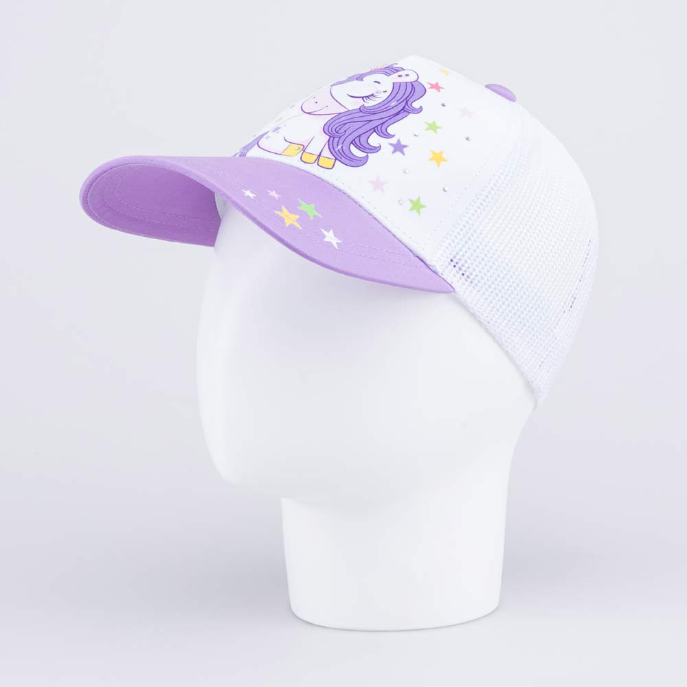 07811743-40 Кепка-бейсболка с сеткой Единорожка, все фото 1