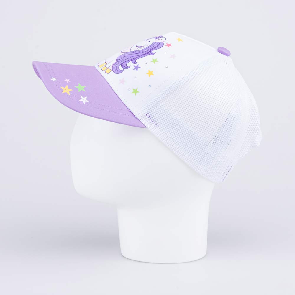 07811743-40 Кепка-бейсболка с сеткой Единорожка, все фото 2