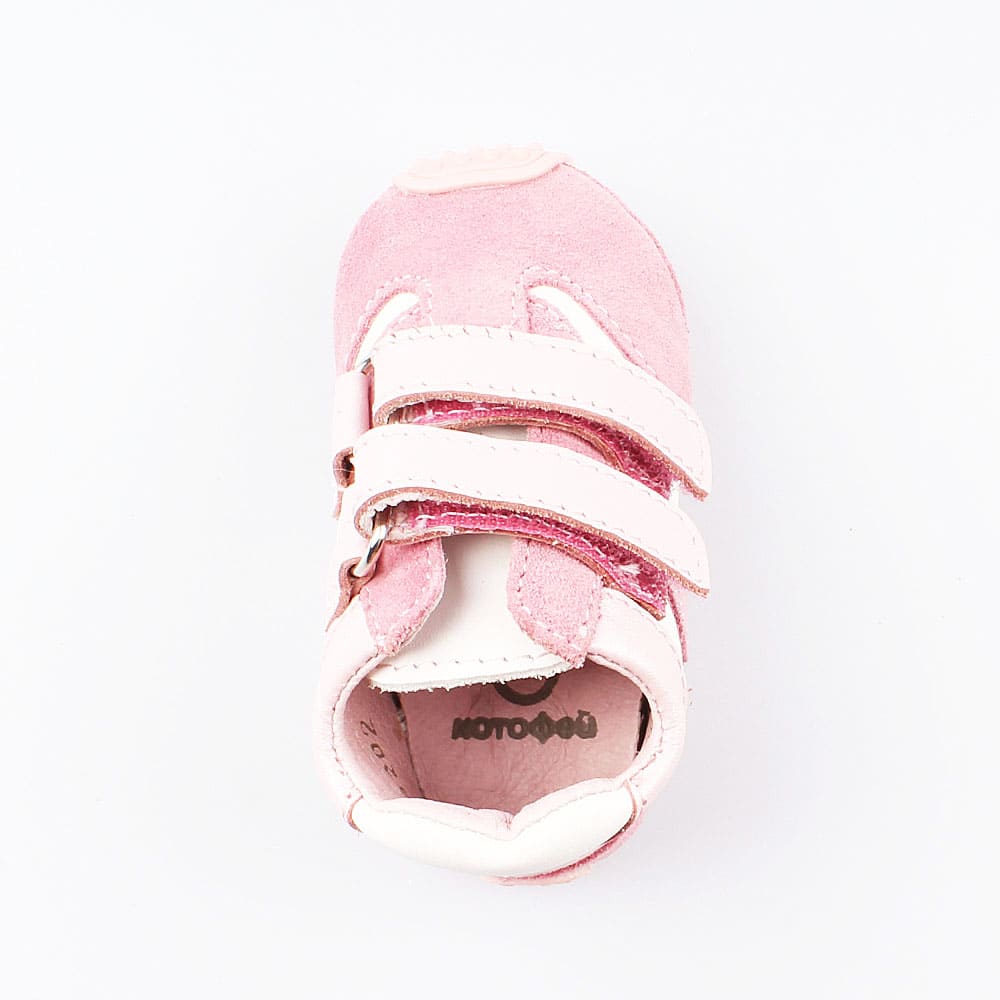 002004-26 Пинетки- кроссовки розовые, все фото 4