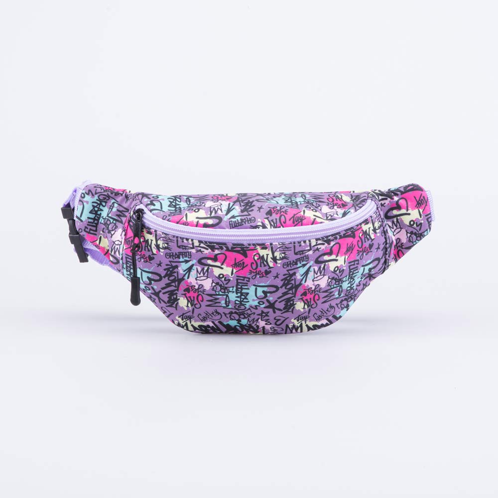 02802325-40 Сумка поясная фиолетовая, все фото 1