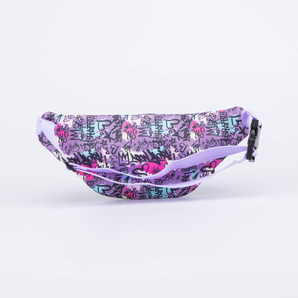 02802325-40 Сумка поясная фиолетовая, все фото 3