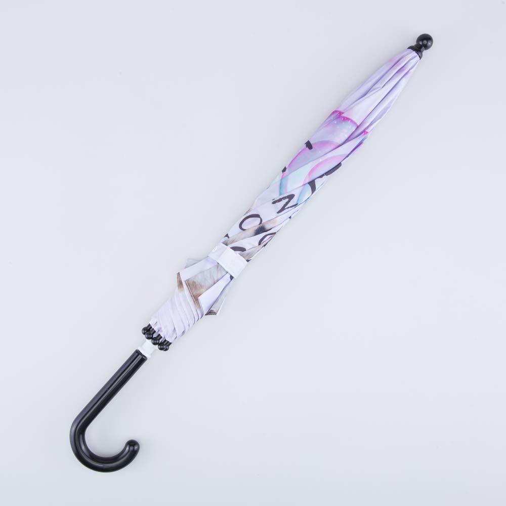 03807200-40 Зонт-трость Корги сиреневый, все фото 5