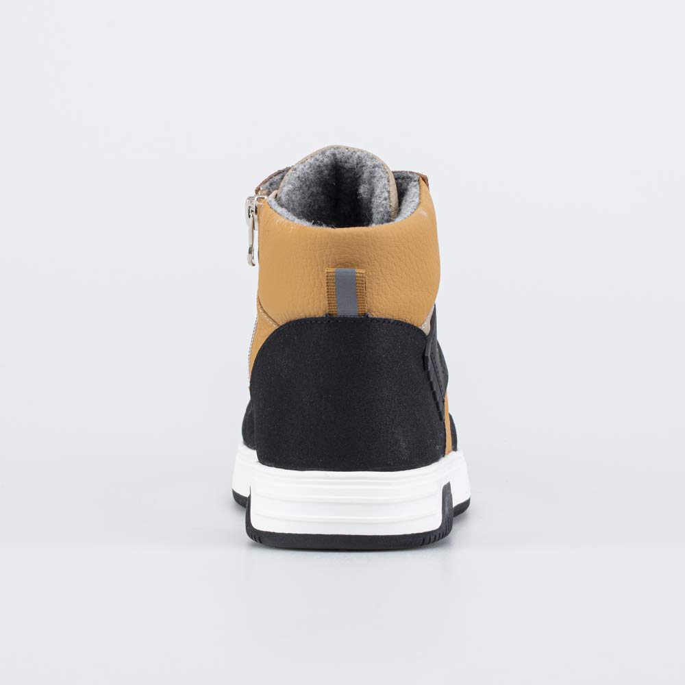 752261-34 Утепленные кожаные ботинки для мальчика-подростка, все фото 5