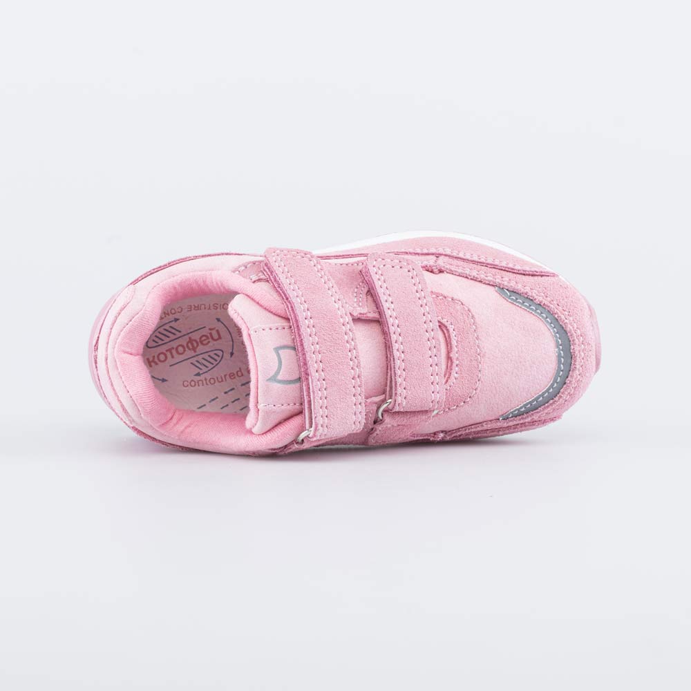 344162-74 Кроссовки со вставками из натуральной кожи, все фото 4