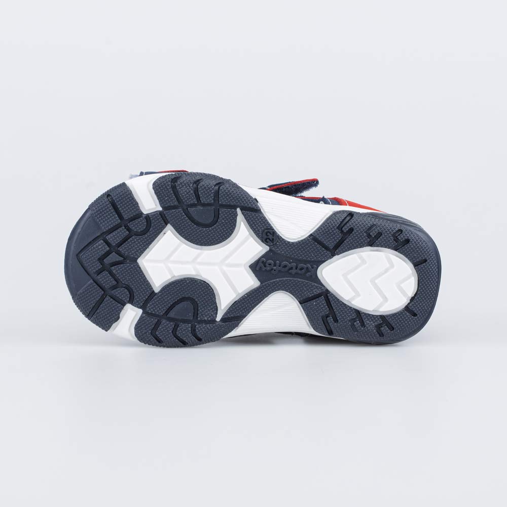 122203-21 Кожаные сандалии на липучках, все фото 3