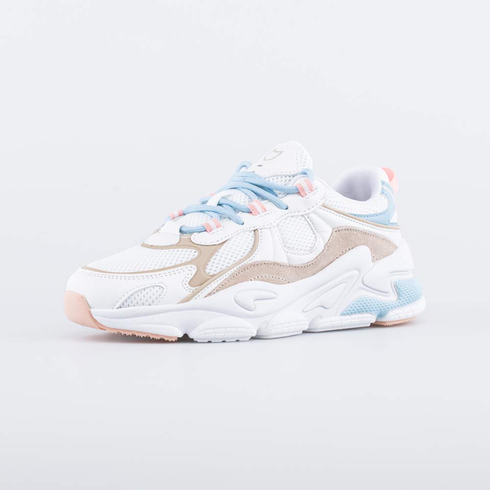 744199-11 Кроссовки со вставками из натуральной кожи на шнурках, все фото 1