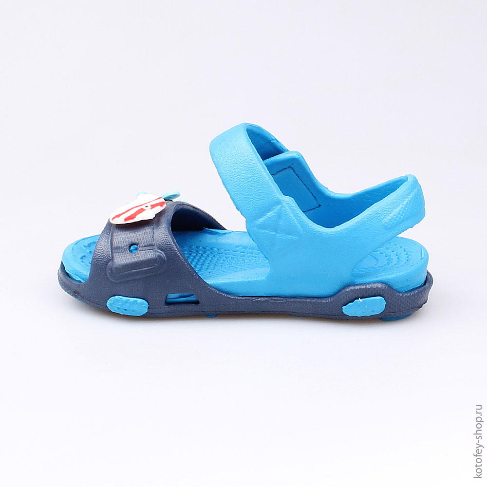 325027-02 Пляжная обувь синяя, все фото 2