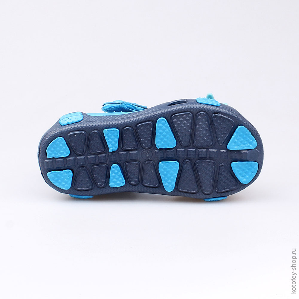 325027-02 Пляжная обувь синяя, все фото 3