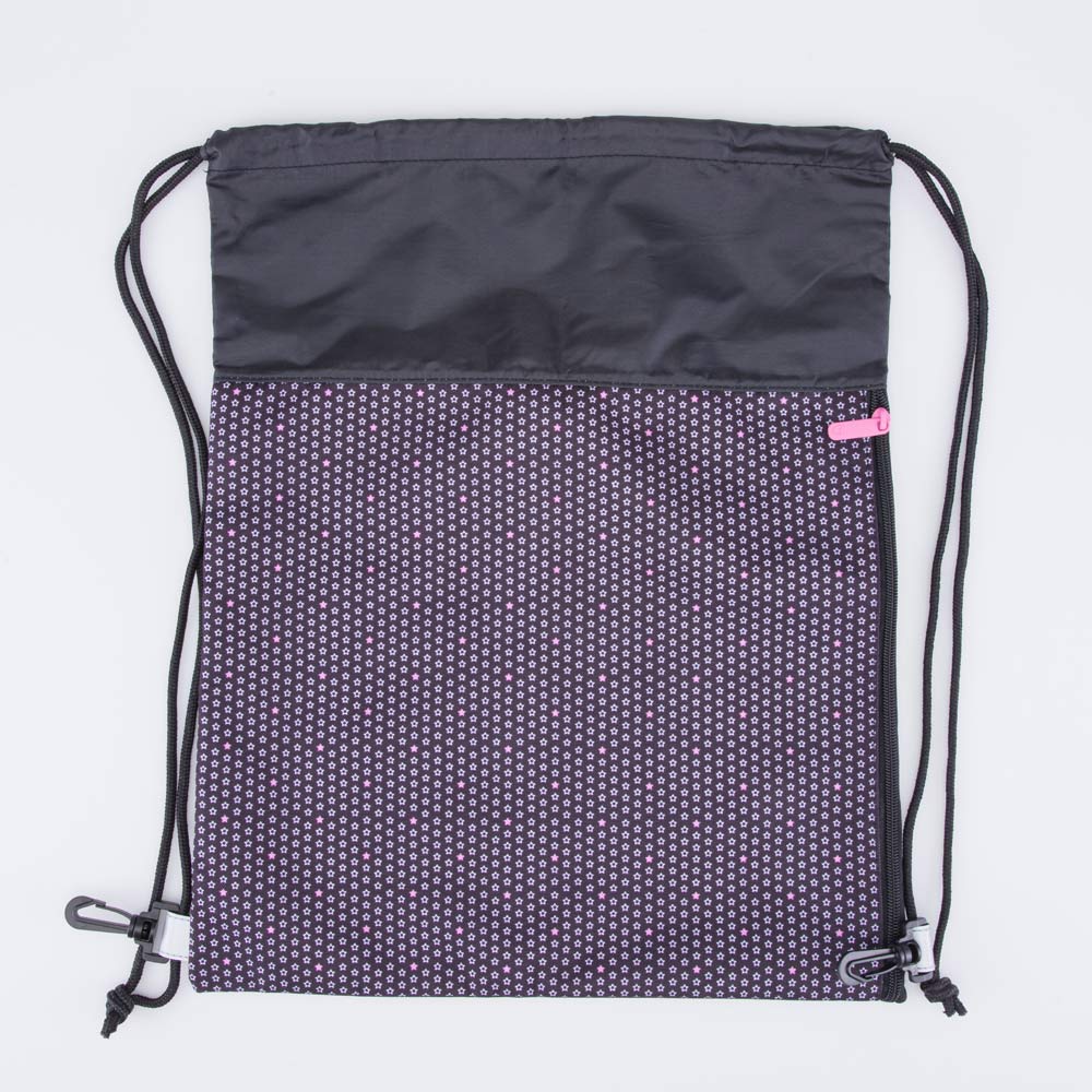 02804325-40 Школьный набор Формованный рюкзак, Мешок для сменной обуви, Пенал, чер-срб, все фото 3