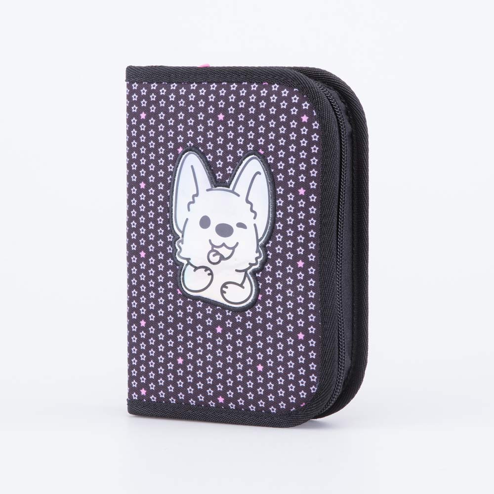 02804325-40 Школьный набор Формованный рюкзак, Мешок для сменной обуви, Пенал, чер-срб, все фото 4