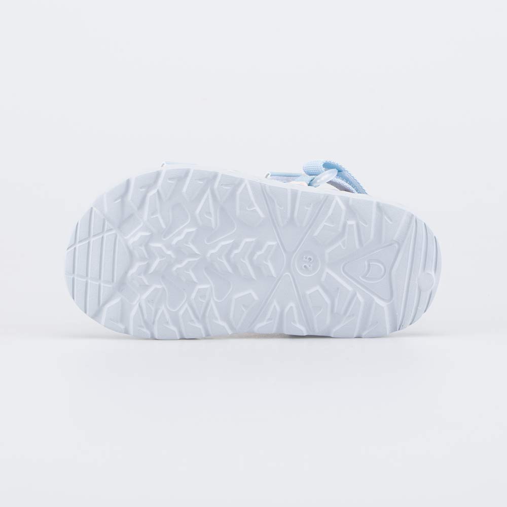 324088-12 Пляжная обувь для девочки Любовь розово-голубой , все фото 3