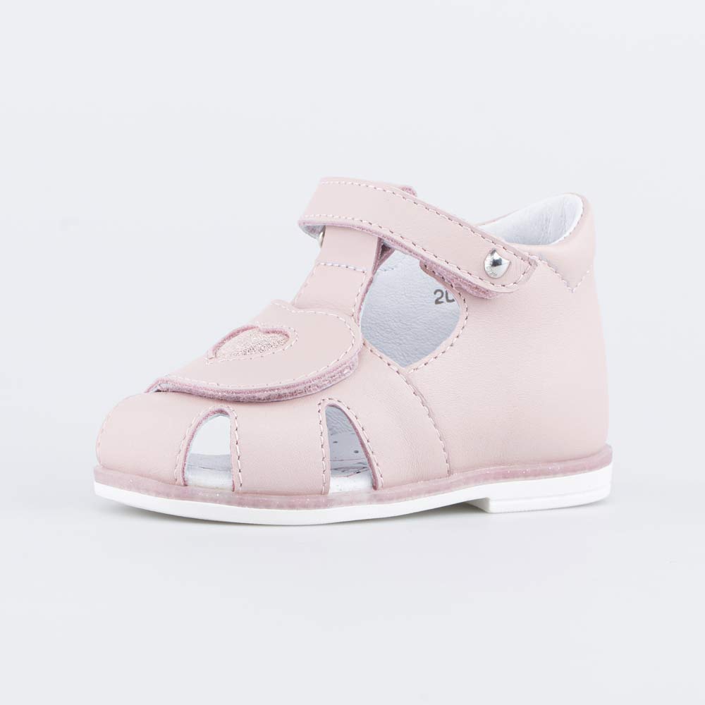 022137-22 Кожаные босоножки для девочки, все фото 1