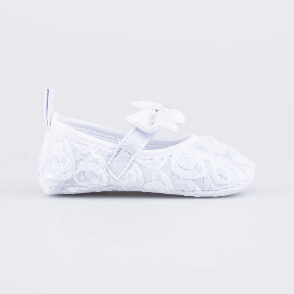 001108-11 Пинетки для девочки Белые, все фото 2