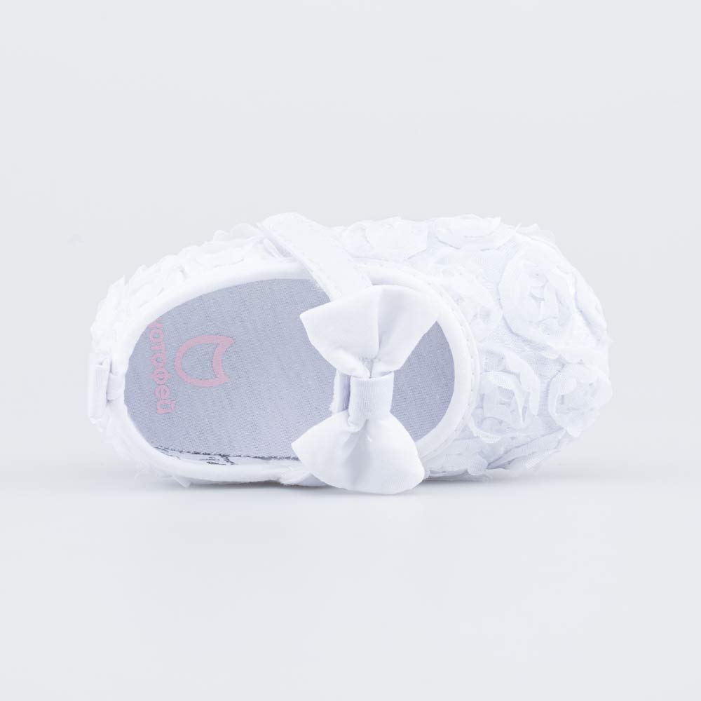 001108-11 Пинетки для девочки Белые, все фото 4