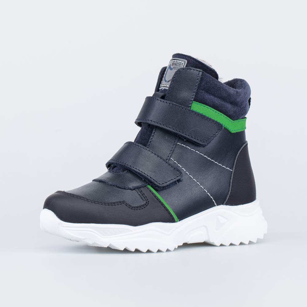 552239-55 Зимние ботинки на липучках для мальчика, все фото 1