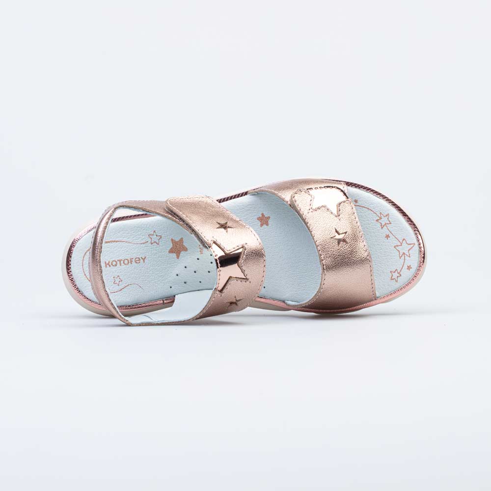 522163-22 Босоножки для девочки кожаные, все фото 4