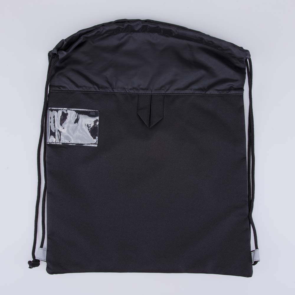 02808233-40 Мешок для обуви Сердечки черный, все фото 2