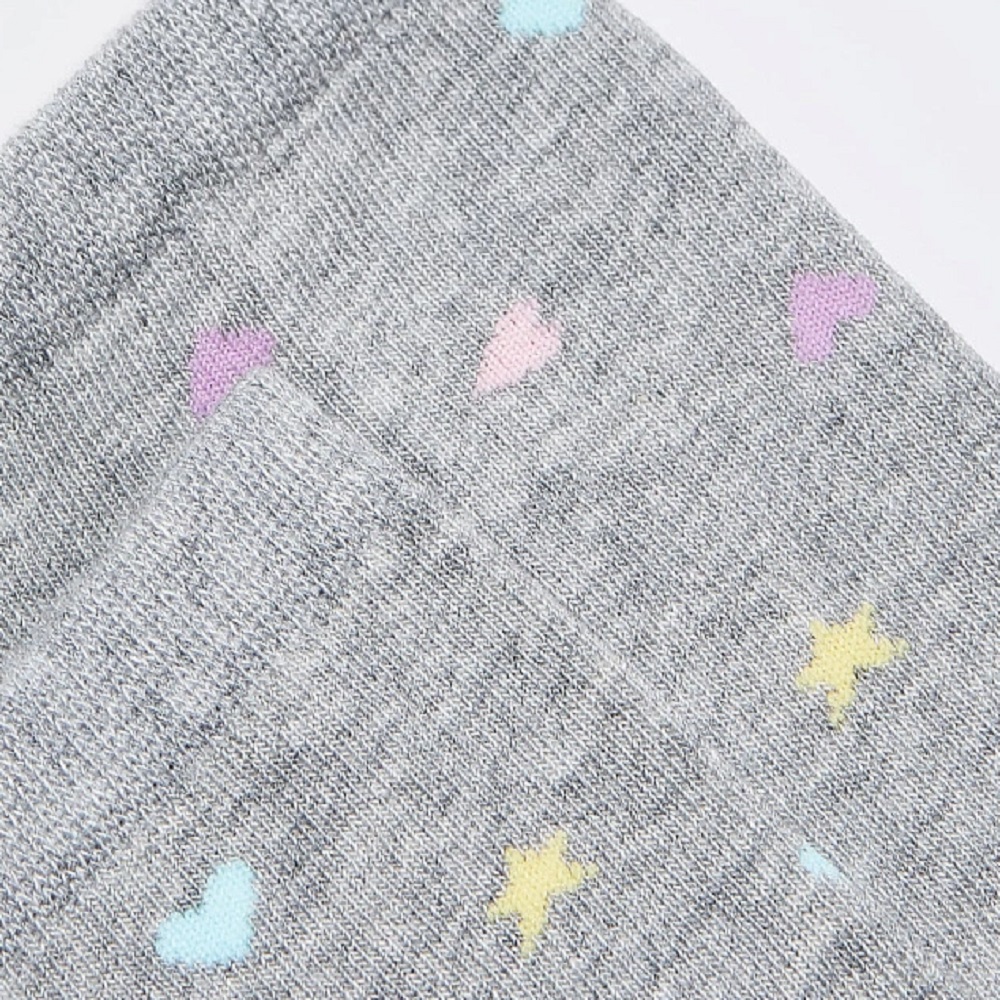 07842976-41 Хлопковые носки для девочки серые, все фото 3