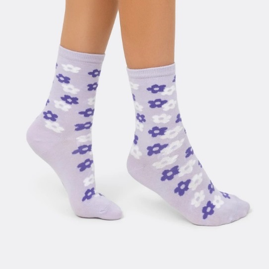 07842977-40 Хлопковые носки для девочки Цветочки, все фото 1