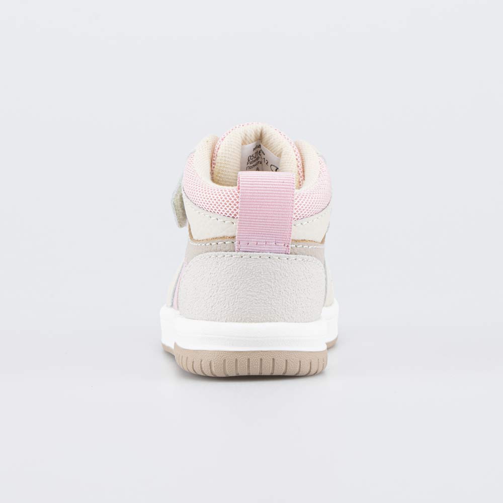 052165-12 Кожаные ботинки-кеды для девочки , все фото 5