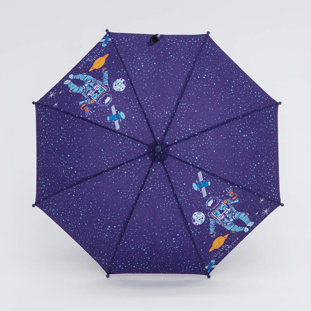 03707187-00 Зонт-трость Космонавт фиолетовый, все фото 2