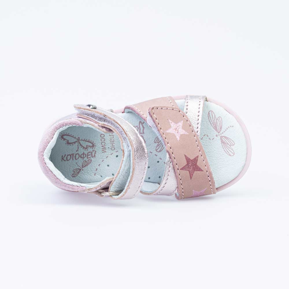 022119-22 Босоножки для девочки кожаные, все фото 4