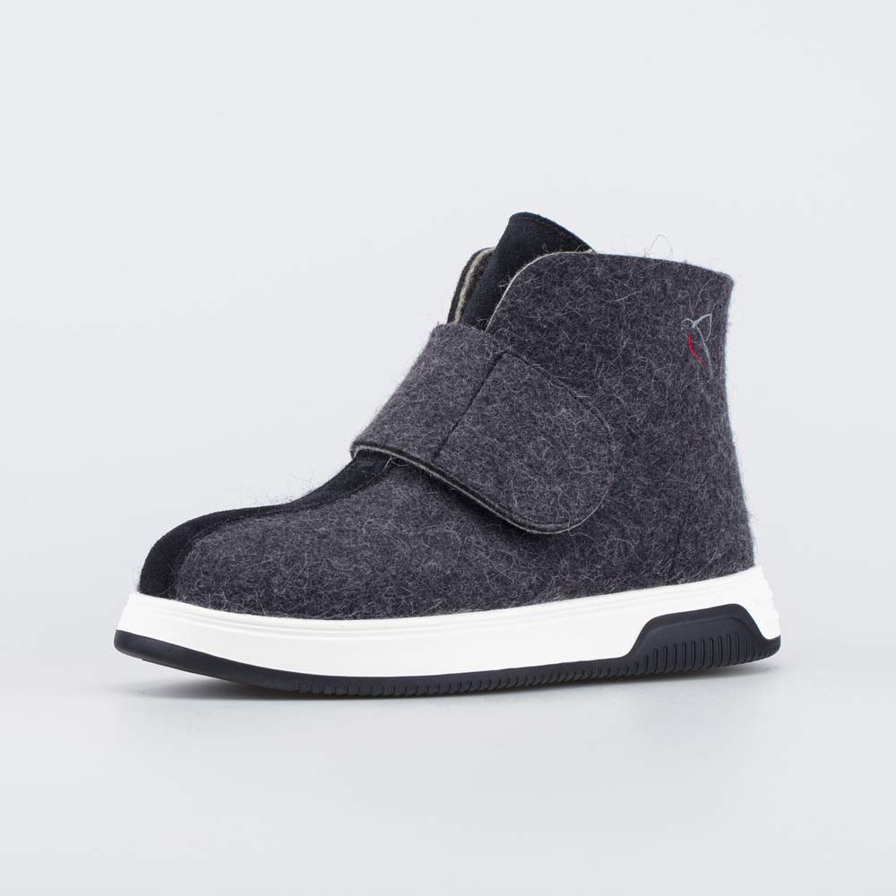 857013-05 Валенки короткие женские серый, все фото 1