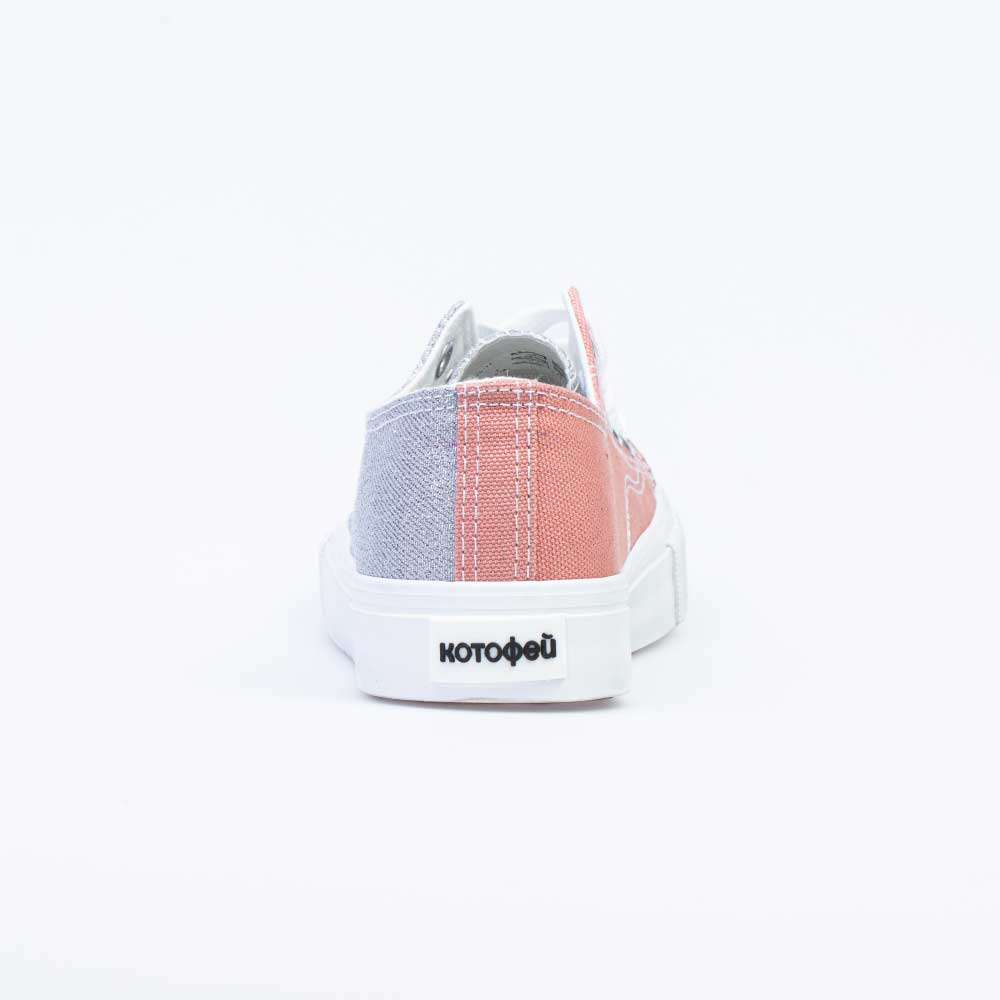 731099-11 Кеды двухцветные из хлопка, все фото 5