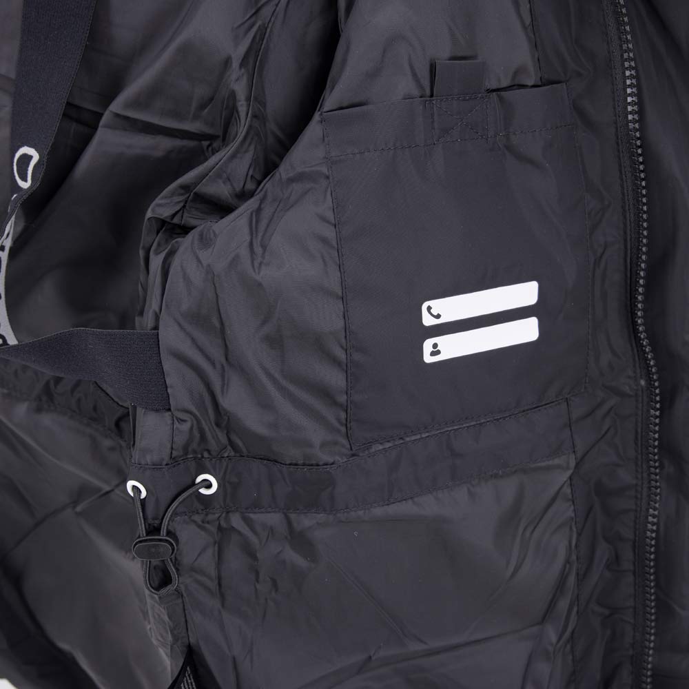 07757034-40 Зимняя куртка-пуховик черный, все фото 5