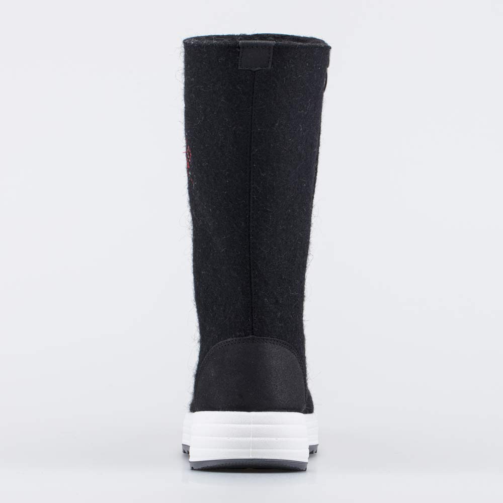 867139-42 Черные валенки женские с вышивкой , все фото 5