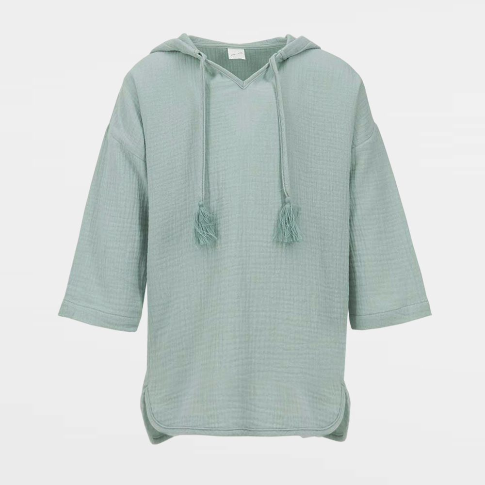 07052059-43 Детская пляжная туника шалфейный, все фото 1