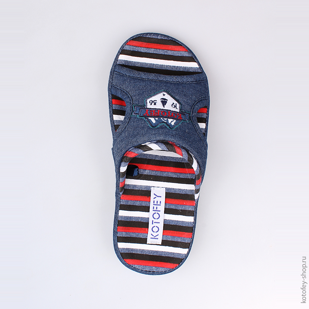 531023-11 Тапочки сине-красные, все фото 4