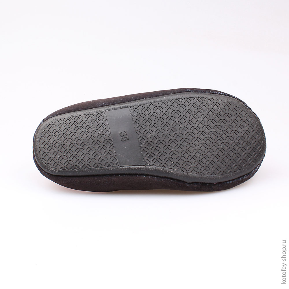 631070-11 Тапочки черные, все фото 3