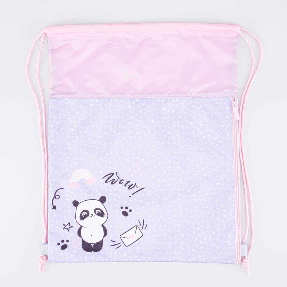 02808185-20 Мешок для сменной обуви сиреневый, все фото 1