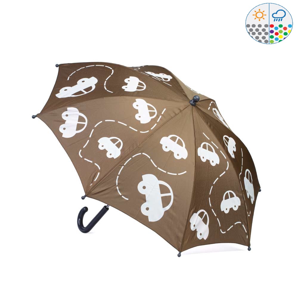 03707049-00 Зонт детский Машина коричневый, все фото 1