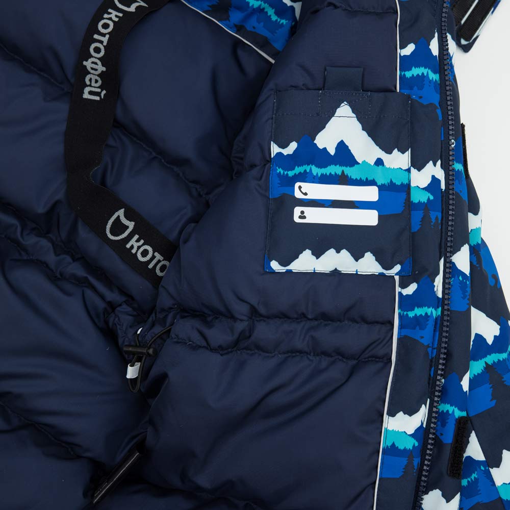 07757032-40 Куртка детская, синий, все фото 5