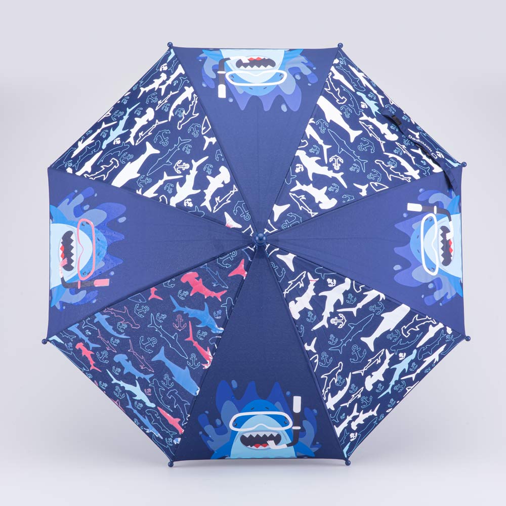 03707194-40 Зонт детский Акула синий, все фото 2