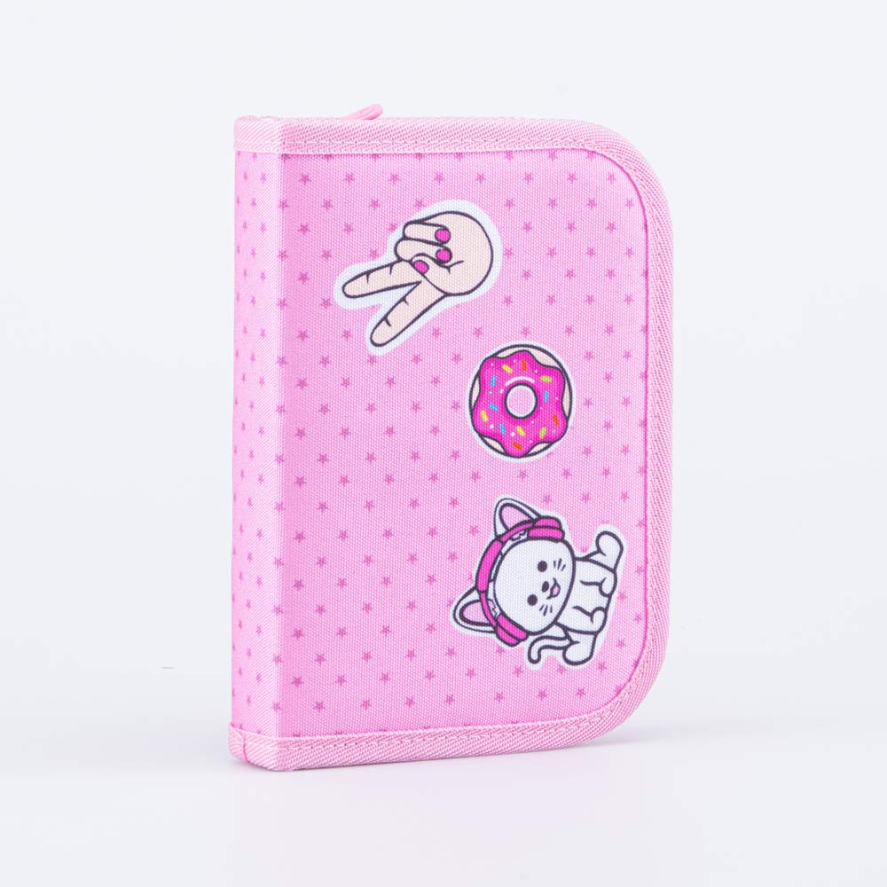 06805023-40 Пенал-книжка школьный розовый, все фото 1