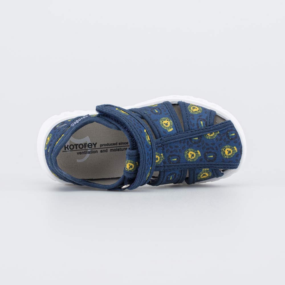 221169-11 Текстильные сандалии Лев, все фото 4